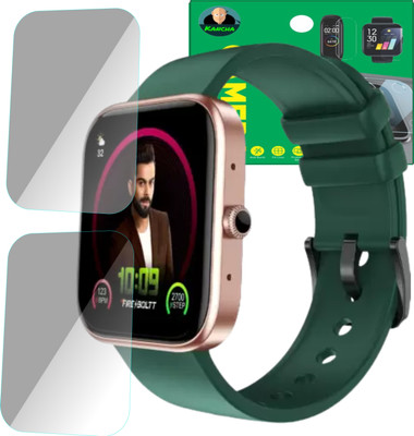 KANCHA Screen Guard for fire boltt ninja call 2 smartwatch(Pack of 2)