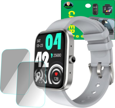 KANCHA Screen Guard for fire boltt ninja call 2 smartwatch(Pack of 2)