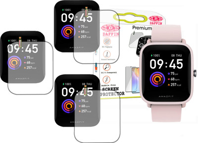 daffin Screen Guard for Amazfit Bip U..(Pack of 3)