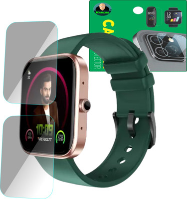 KANCHA Screen Guard for fire boltt ninja call 2 smartwatch(Pack of 2)