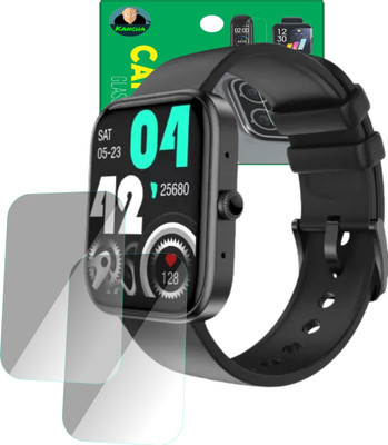 KANCHA Screen Guard for fire boltt ninja call 2 smartwatch(Pack of 2)
