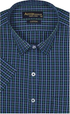 ACCOX Men Checkered Formal Multicolor Shirt