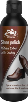 uniwax Shoe Polish Natural Colour Leather Shoe Cream Leather Shoe Cream(Natural)