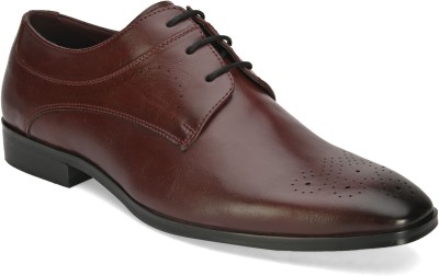 SAN FRISSCO Outdoor|PremiumQuality|Lightweight|stylish|Comfortable|Formal Shoes For Men Derby For Men(Maroon , 8)