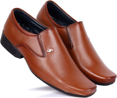 1AAROW Formal Shoes Mocassin For Men(Tan)