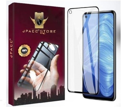JPACC Edge To Edge Tempered Glass for Premium Tempered Glass Screen Protector Full Coverage 9H Edge To Edge Temper Glass Guard With INSTALLATION KIT For X7 PRO, REALME X7 PRO 5G(Pack of 1)