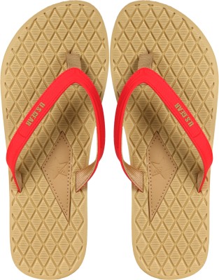 US Gear Women Stylish Comfortable House Slippers Women Casual Outdoor Fashion Footwear Flip Flops(Red 4)
