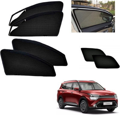 AuTO ADDiCT Side Window Sun Shade For Kia(Black)