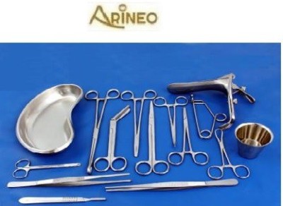 ARINEO EPISIOTOMY SET OF 20 PIECES Medical Equipment Combo Utility Forceps