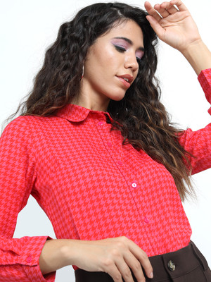 Tokyo Talkies Casual Printed Women Multicolor Top