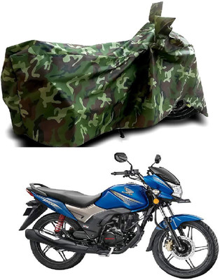 A2D Two Wheeler Cover for Honda(CB Shine SP, Silver)