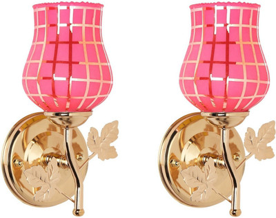 MRIYANGNI Wallchiere Wall Lamp Without Bulb(Pack of 2)