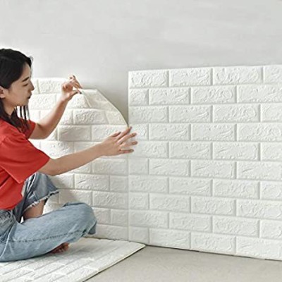 peijinsart Decorative White Wallpaper(35 cm x 38 cm)
