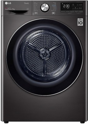 LG 9 kg Dryer with In-built Heater Black(DHV09SWB) (LG)  Buy Online