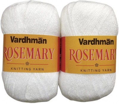 NTGS Vardhman Rosemary White Wool Ball Hand Knitting Wool, 500 Gram Shade no-14