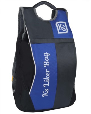 LIKER BAG Medium 25 L Laptop Backpack Trendy Backpack College school Trevel Causal Waterproof Backpack(Blue, 30 L)