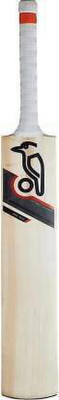 Traders KOOKABURRA BLAZE BLACK PURE WOOD BAT English Willow Cricket  Bat For 15+ Yrs(1.100-1.200 kg)