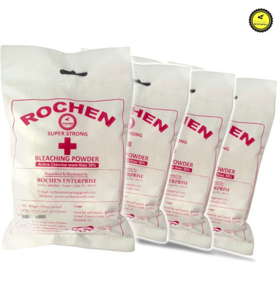 rochen BLEACHING POWDER SURFACE CLEANER COMBO PACK (4 X 500g) Regular(4 x 500 ml)
