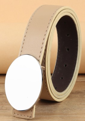 Kastner Women Casual Beige Artificial Leather Belt