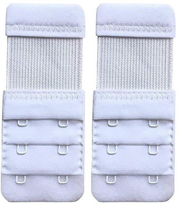 MSIU 2x3 hook White with elastic pack of 2 Hook Extender(White Pack of 2)