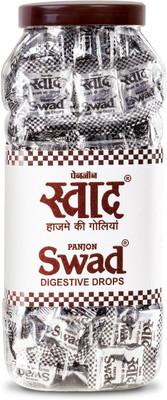 SWAD Original Digestive Candy |Authentic & Regular Khatti Mithi Toffee Jar Candy(200 pieces)