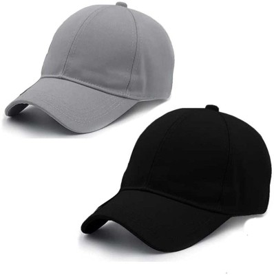 WiiBross Sports/Regular Cap Cap(Pack of 2)