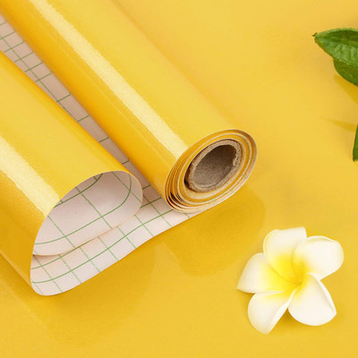 SUPERFAB Abstract Yellow Wallpaper(218 cm x 60 cm)