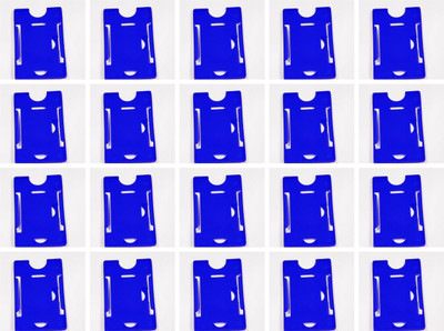 R K SALES 20 Card Holder(Set of 20, Blue)