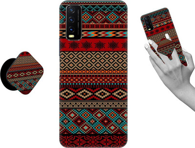 iCopertina Back Cover for Vivo Y3s(Multicolor, Cases with Holder, Pack of: 1)