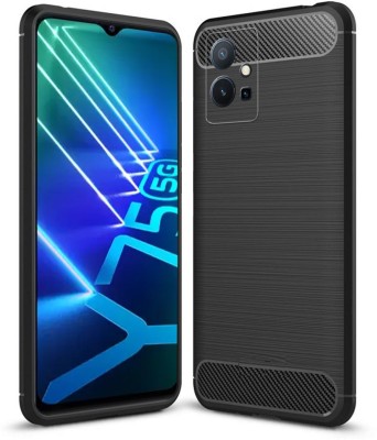 Express Buy Back Cover for Vivo T1 5G, Vivo Y75 5G, iQOO Z6 5G(Black, Grip Case, Silicon, Pack of: 1)