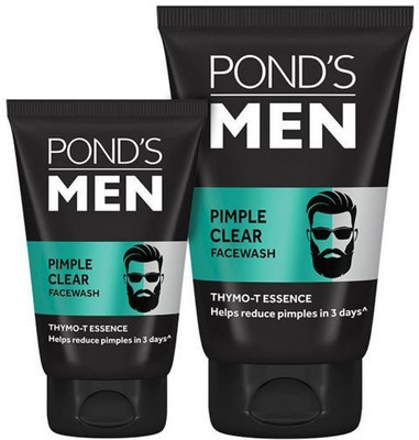 POND's Pimple Clear Facewash Reduces Pimples 50GM (PACK OF 2) Face Wash(100 ml)