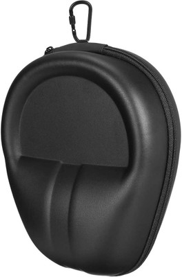 StealODeal Polyester Zipper Headphone Case For Universal(black)