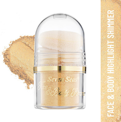 Seven Seas Face & Body Shimmer-201 Highlighter(Sungold)