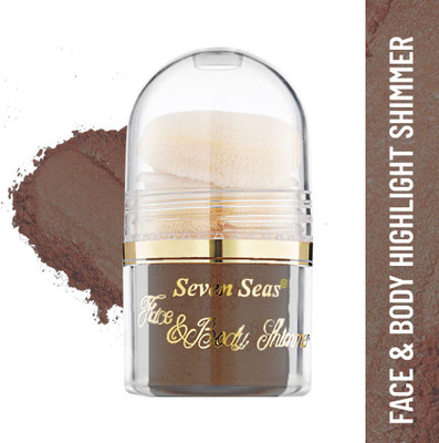 Seven Seas Face & Body Shimmer-209 Highlighter(Coffee Brown)