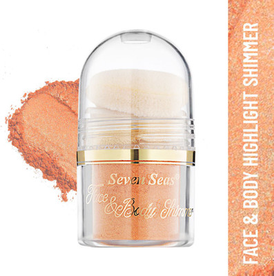 Seven Seas Face & Body Shimmer-211 Highlighter(Outrageous Orange)