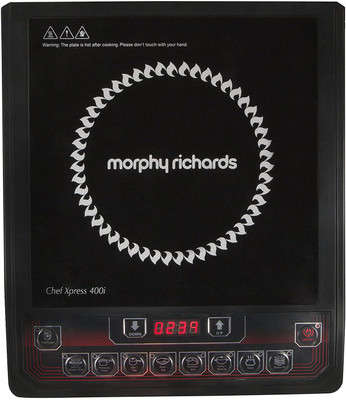 Morphy Richards Chef Xpress 400i Induction Cooktop (Black, Push Button)