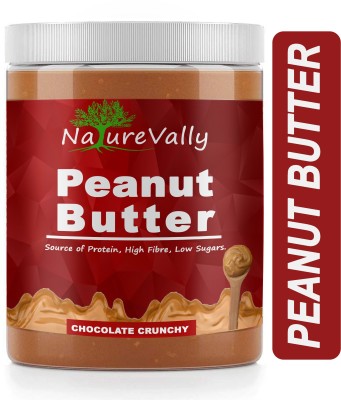 NatureVally Chocolate Crunchy Peanut Butter 800g Pack Of 2 | Rich in Protein Pro 800 g(Pack of 2)