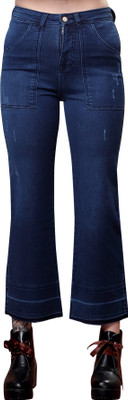 FCK-3 Flared Women Dark Blue Jeans
