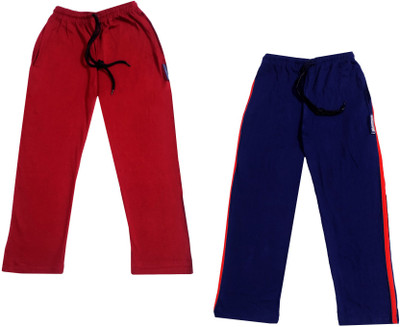 IndiWeaves Track Pant For Boys & Girls(Multicolor, Pack of 2)
