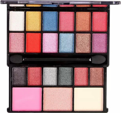MYEONG PROFESSIONAL 18 SHADES OF EYE SHADOW+2 HIGHLIGHTER+ 1 COMPACT MAKE UP KIT