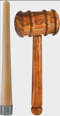 GOLS Cricket Bat Grip Cone With Bat Knocking Hammer Wooden Bat Mallet