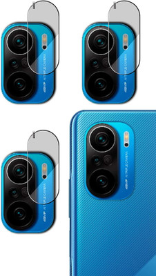 EJZATI Back Camera Lens Glass Protector for POCO F3(Pack of: 3)