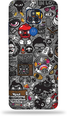 WeCre8 Skin's Moto G Play, Zombie Graffiti Mobile Skin(Multicolor)