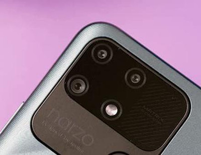 BringUAll CL-1031 Realme Narzo 50A Camera Lens Glass