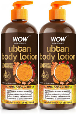 WOW SKIN SCIENCE Ubtan Body Lotion
