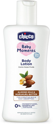 Chicco Body Lotion, Non-sticky, Paraben & Phenoxyethanol Free, 0M+(100 ml)