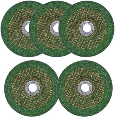 Inditrust Heavy 4inch 5pc Grinding Wheel size 100x6x16mm Power & Hand Tool Kit(5 Tools)