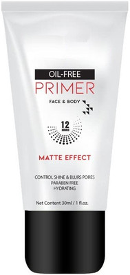 THTC Face & Body Primer Matte Finish Oil Free  Primer  - 30 ml(transparent)