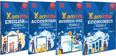 Xam Idea Class 12 Book Bundle: Set Of 4 Books (Accountancy, Business Studies, Economics & English) For CBSE Term 2 Exam (2021-2022) With New Pattern ... NCERT Questions And Practice Questions(Paperback, Xamidea)