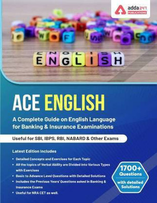 Ace English - A Complete Guide On English Language For Banking & Insurance Examinations(Paperback, Adda247)